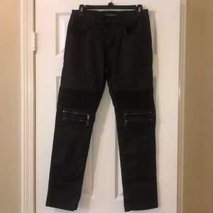 Men’s Victorious Moto Jeans with Zippered Knees